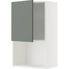 IKEA Gråa Väggskåp IKEA Metod För Mikrovågsugn 60 x 100 cm Väggskåp