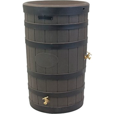 Plastic Rain Barrels Good Ideas Rain Wizard 52.0 H x 24.0 W x 24.0 D