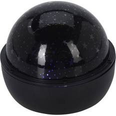 Koopman Stjärn LED Projektor Svart 16 cm Bordslampa
