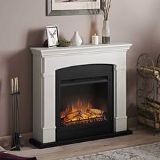 Tagu Helmi Electric Fireplace Soft Cream