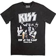 Kiss End Of The Road World Tour T Shirt - Stone Wash