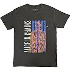 Alice In Chains Skeletal Stone T Shirt - Wash