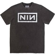 Nine Inch Nails Classic Logo Stone Wash T Shirt