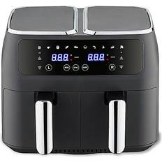 Wowcher Digital Touch Screen Dual Basket Air Fryer 8L