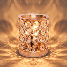 Wax Melt Everly Quinn Crystal Warmer 2-in-1 Gold 3.93 H x 3.14 W x 3.14 D Wax Melt