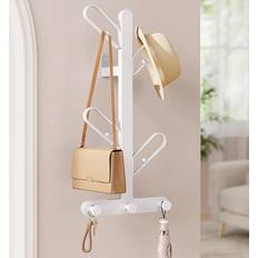 Songmics Coat Hooks Songmics URCR035W01 Pearl White Coat Hook 7.5"