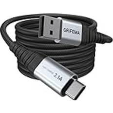 Grifema USB-A till USB-C Kabel 2 m