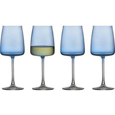 Lyngby blå glas Lyngby Glas Zero Vitvinsglas 43cl 4st