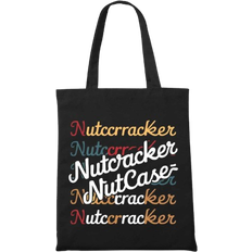 Canvas - Men Fabric Tote Bags Audero Christmas Bourbon Drinker Nutcase Bag 3-pack - Black