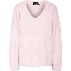 Pieces Pam Knitted Pullover - Pink A Boo