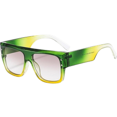 Rivet Polarized Suneyeglass Green/Transparent