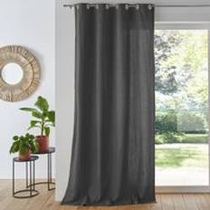 Curtains & Accessories LA REDOUTE INTERIEURS Panama Plain Single Cotton Curtain W140 x D260 cm