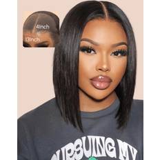 Frontal wig UNice 13x4 Lace Frontal Bob Pre-Everything Wig 14 inch Black