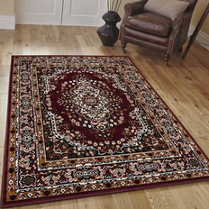 Allstar rugs Burgandy Rectangle 5' x 7' Area Rug