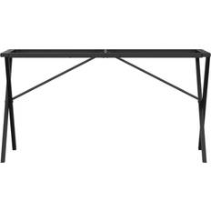 vidaXL 357910 Black Table Leg 73cm