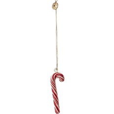 Maileg Sukkerstok Rød/Hvide Julgranspynt 7cm