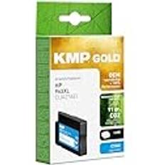 Tinte & Toner KMP Druckerpatrone Kompatibel mit HP 963XL - Gold/Cyan