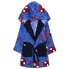 Marvel Nattplagg Spider-Man Spiderman Morgonrock Fleece Vinter - Blå