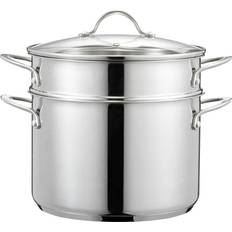 Built-In Steam Vent Pasta Pots Dorre Kosmo with lid 2.008 gal 9.4 "