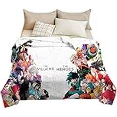 Xinchangda My Hero Academia Flanellfilt Ultramjuk Mikrofiber Filt