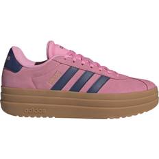 adidas VL Court Bold Shoes - Bliss Pink / Dark Blue / Gold Metallic