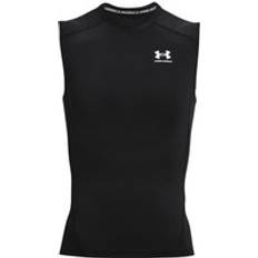 Cuello Redondo Camisetas Térmicas Under Armour Camiseta de Hombre - Negro