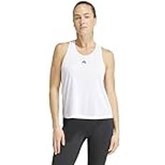 Adidas Linnen adidas Train Essentials Minimal Branding Tank Top - White