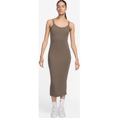 Quiltad Klänningar Nike Sportswear Chill Knit - Brown