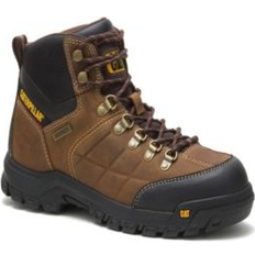 Brown Safety Boots Cat Threshold Waterproof Work Boot - Dark Brown