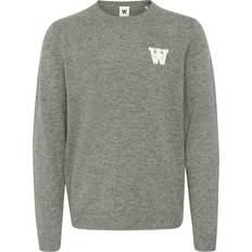 Wood Wood Tay Pullover - Light Melange Grey