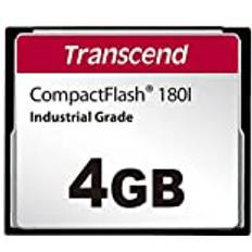 Compact Flash Minneskort Transcend 4 GB CF Corter TS4GCF180I