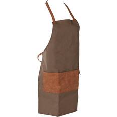 Home ESPRIT Brown Green Kitchen 57 x 100 cm Apron Brown, Green