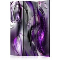 Multifärgade Rumsavdelare Arkiio Purple Swirls 135x172 Rumsavdelare