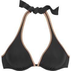 Bronce Trajes de baño Bruno Banani Top De Bikini - Marrón Rojizo/Negro