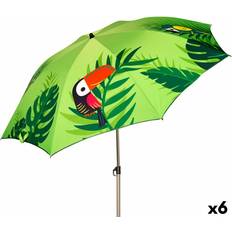 Solskygge 200 x 210 cm Premium Udendørs Canopy 6 Enheder