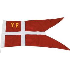 1852 Marine Yachtflag 92 x 175 cm Syet med Ø3mm 25cm Snor