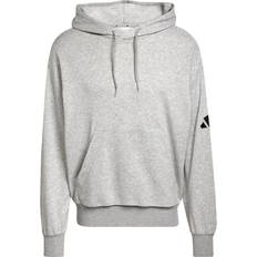 4XL Jumpers adidas Essentials Loose-Fit 3 Bar Logo Hoodie - Black