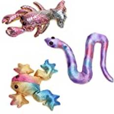 Plastic Sandbox Toys Toyland Pack of 3-10cm Sand Animal Toy Decoration