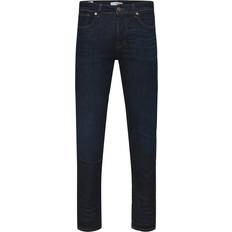 Selected Homme Herre Jeans Selected Homme Leon Jeans - Mørkeblå
