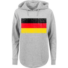 Pullover F4NT4STIC Germany Deutschland Flagge Distressed Pullover - Gelb/Grau/Rot/Schwarz