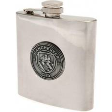 Heupflessen uitverkoop Manchester City FC Manchester City FC Crest One Size Hip Flask