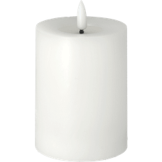 Scandi Living Bright Melt Blockljus LED 12.5 cm Vit LED-ljus