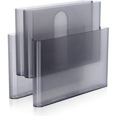 Grey Newspaper Racks Kartell Translucent Plastic Magazine Newspaper Rack