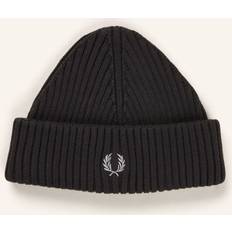 Fred Perry Hombre Accesorios Fred Perry Cotton Rib Beanie - Grey