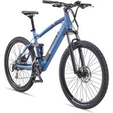 Hinterrad E-Mountainbikes Telefunken E-Bike M935 MTB E-Bike 27.5" Blau