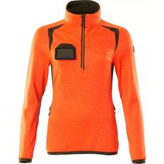 Arbeitsoberteile Mascot Accelerate Safe Fleece Jumper - Hi-Vis Orange/Moss Green