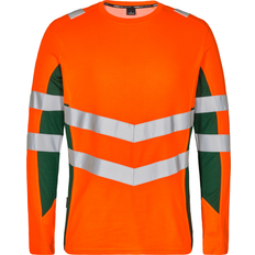 Arbeidsoverdele Engel T-Shirt - Hi-Vis Orange/Grøn