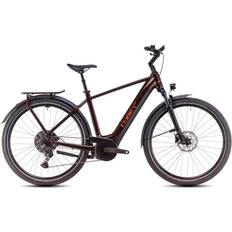 Orange E-City Bikes Cube Touring Hybrid Pro 625 Electric Bike Unisex