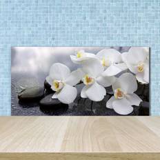 Ebern Designs Glas Spritzschutzpaneel 50 cm x 100 cm Spritzschutz