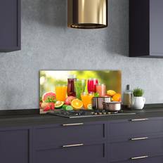 Ebern Designs Glas Spritzschutzpaneel 50 cm x 100 cm Spritzschutz